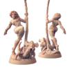 Lara the Dancer & Scourgy Pinup Nude