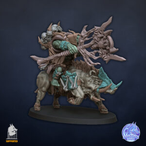 Orc shaman on Wild Boar - x1