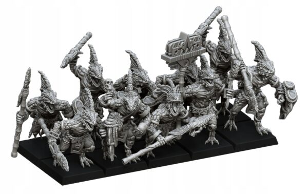 Skinks Unit CMD - DL Miniatures - Druk 3D