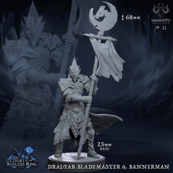 Dralfar Blademaster #6 - Mammoth Factory - Druk