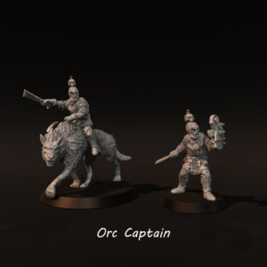 Orc Captain on Foot - x1