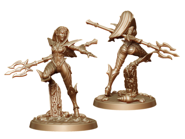 Sea Elf Siren 4 - Morskie Elfy - Syrena 4 - Labyrinth Models