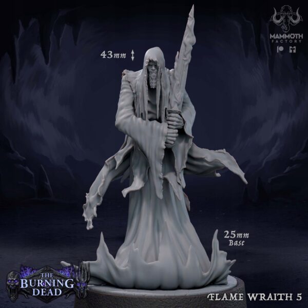 Flame Wraith #5 - Mammoth Factory - Druk 3D