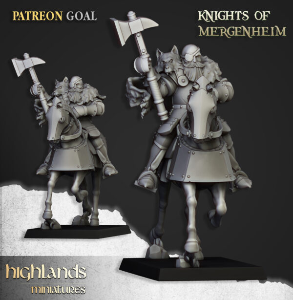 Knights of Mergenheim Command 3x