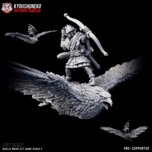 Hawk Rider #3 - Kyoushenko Miniatures - Druk 3D