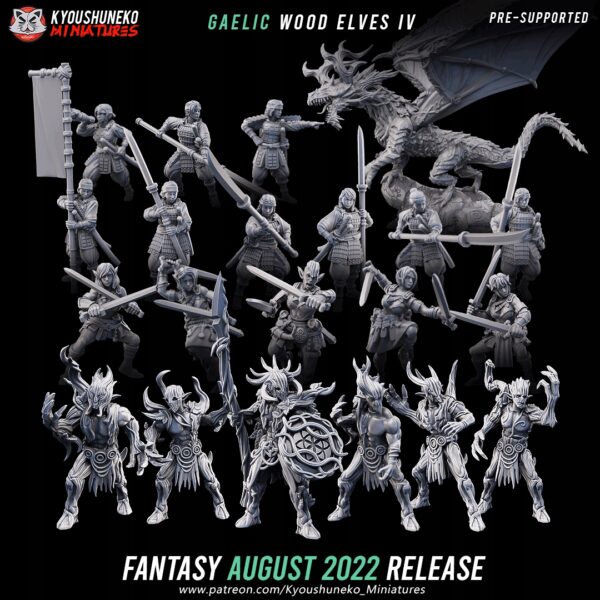 Tree Revenants Elder - Kyoushenko Miniatures
