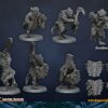 Saurian Warriors Unit CMD x10 - DL Miniatures
