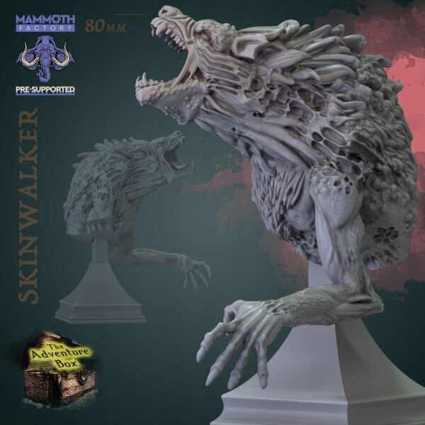f37c493e9bbf2f674f3478c50310c9c8.jpg Skinwalker - BUST - Mammoth Factory