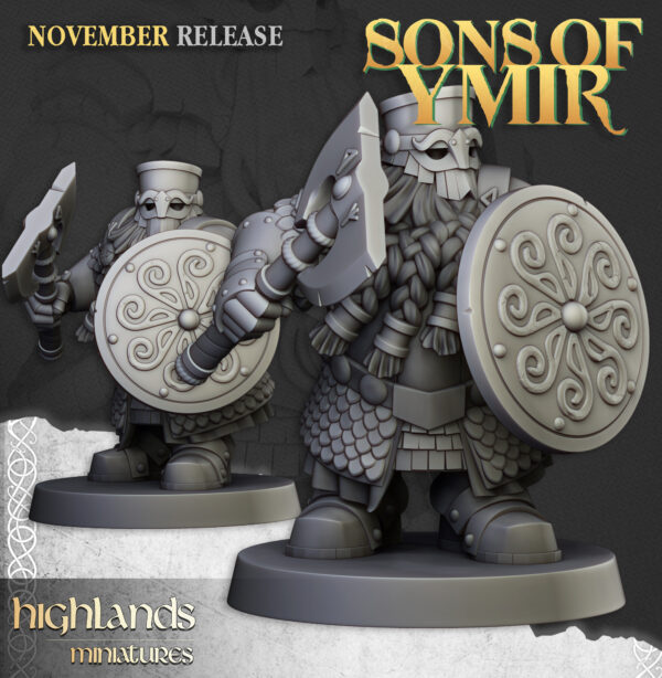 Dwarf Huscarls - 6 Póz