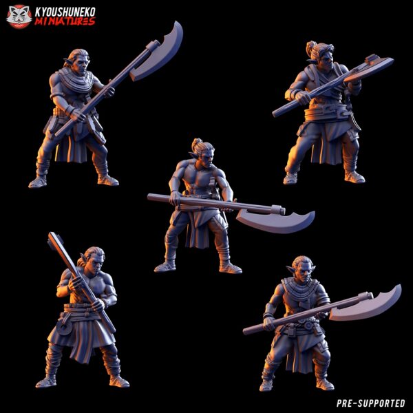 f40285ddbc05025d7fcf64124c09221a.jpg Ranger x5 - Kyoushenko Miniatures - Druk 3D