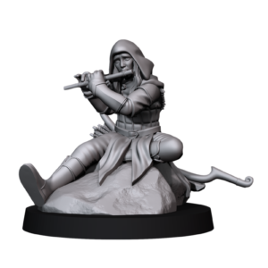 Forest Elf with Flute - Elf z Fletem - Davale Games