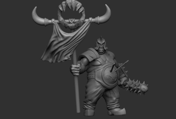 Steelgut Runeholder & Hornblower - Druk 3D