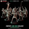 Galeic Wood Elf Forest Guards x5 - Druk 3D