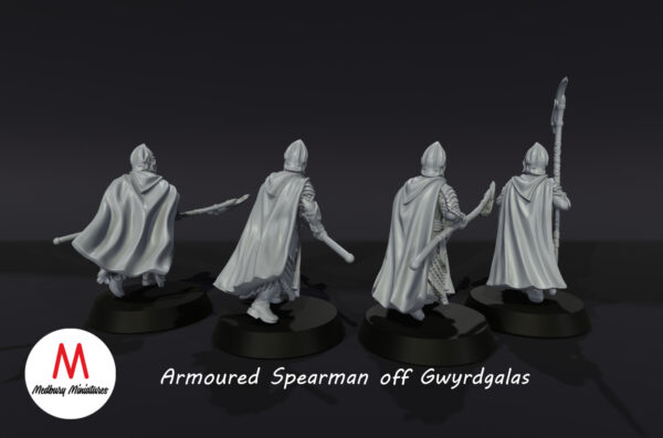 Armoured Spearman of Gwyrdgalas - Wood Elves Włócznicy
