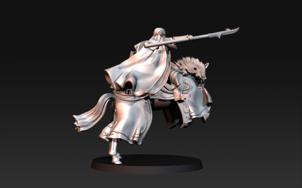 Bloody Elven King Mounted - Lord Elfów - Davale Games