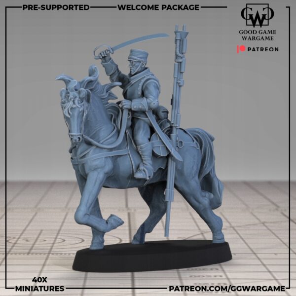 Foreign Legion Cavalry 5 szt - Minifaktura