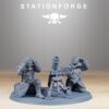 GrimGuard Battle Weapons - Station Forge - Druk 3D