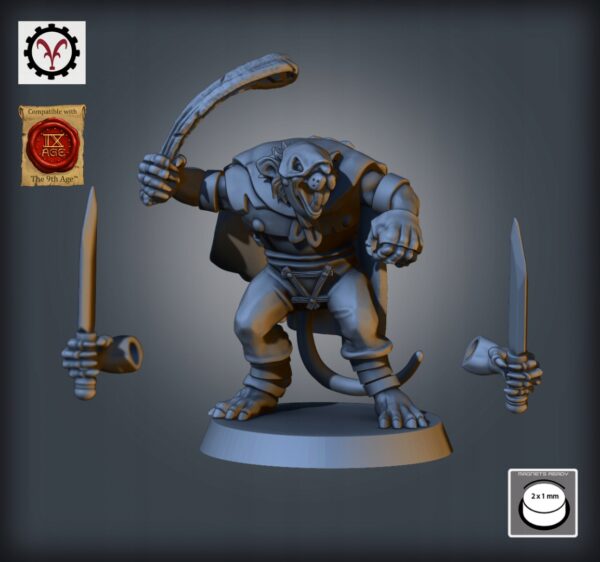 Shadow Assassin - 10 szt. - Vinciminiatures