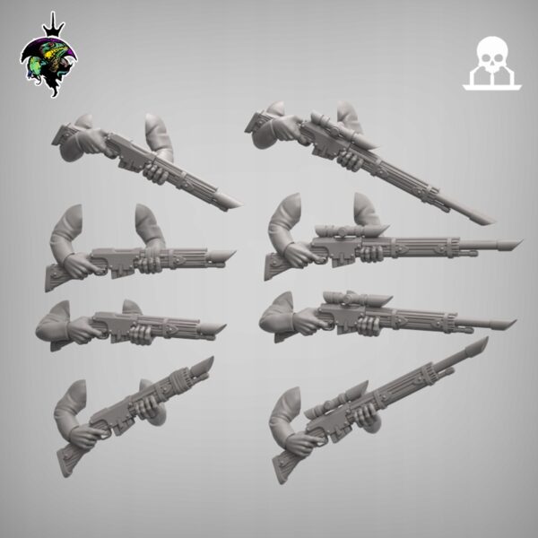 Mercenaries and Militia STL Sci-Fi Expansion