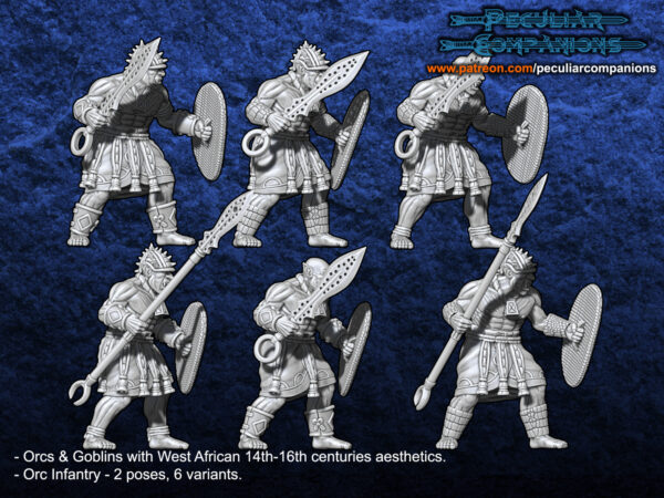 Orc Infantry - 10x