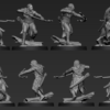 Forest Scout Elves - Zwiadowcy Leśnych Elfów - 6 Póz - Davale Games