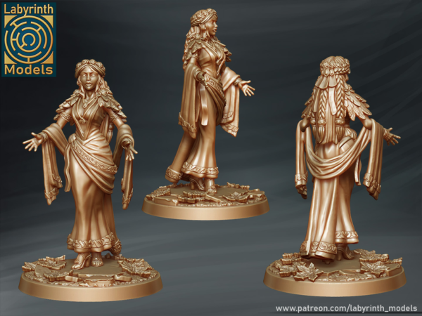 Daughter of Aphrodite - Labyrinth Models