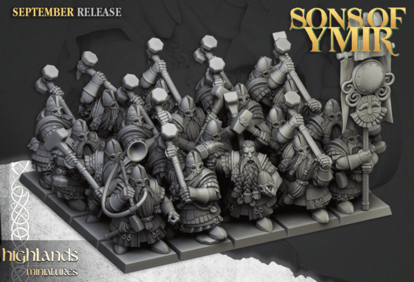 Dwarfs Kingsguard - 7x + 3x CMD