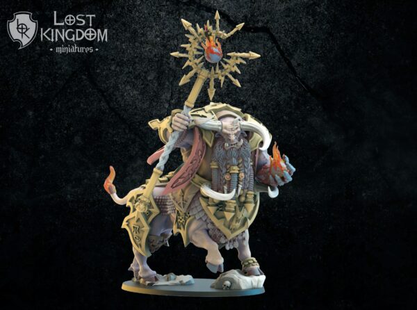Kassuth Fireshaper, Bul-thaur Sorcerer - Druk 3D