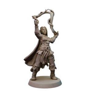 Female Mage Casting Spell