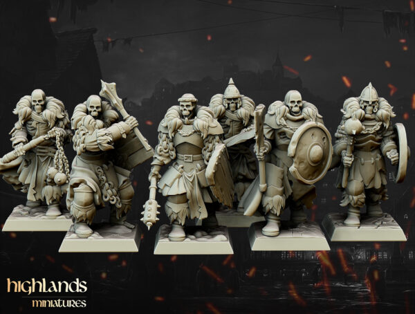 Undead Blackwatch Unit - Oddział Nieumarłej Czarnej Warty - Pojedyncze Jednostki