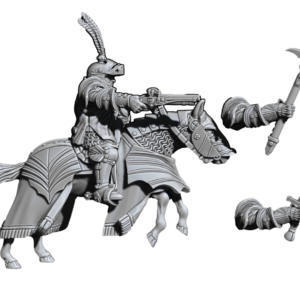 Spaniard Humans Mounted Commander