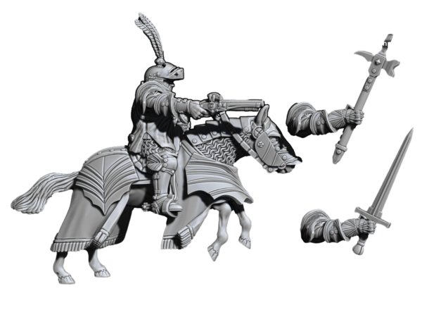 Spaniard Humans Mounted Commander
