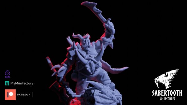 Ogre Dragon Slayer Flesheater -Druk 3D