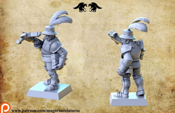 Pavese Mercenary Crossbowman - Magori Miniatures