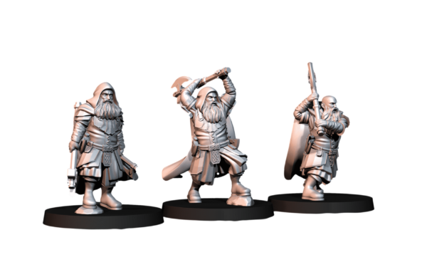 Kalak Dwarves Explorers 6x Zestaw - Zwiadowcy