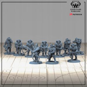 Heavy Militarum Team #2 10szt - Minifaktura