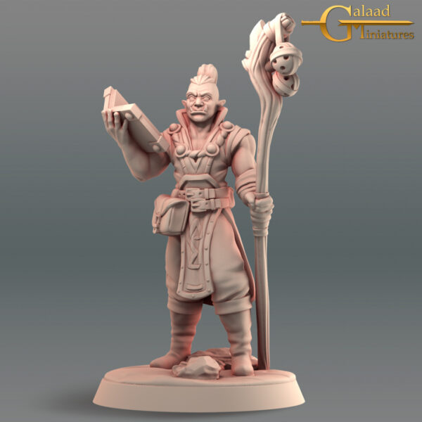 Wizard Half-Orc