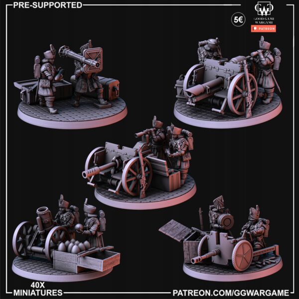 Polish Militarum Cannon #1 - Minifaktura GGW