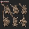 Dwarf Long Braids - Dwarven Holds - 6 szt.