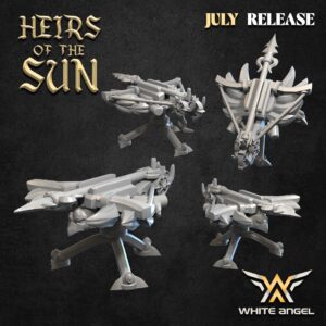 Large Assault Crossbow of the Light - White Angel Miniatures - Minifaktura