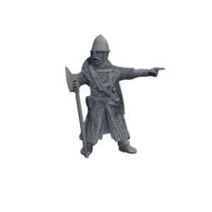 Norman Armoured Commander with Axe - Medbury Miniatures