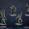 Saurian Warriors Unit CMD - DL Miniatures - Druk3D