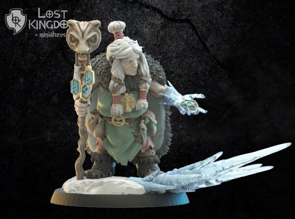 Nanna, the Runemaster - Dwarven Holds - Druk 3D