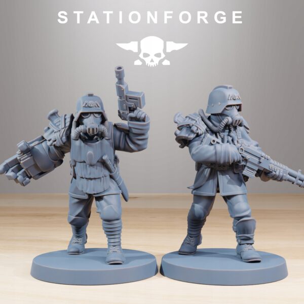 GrimGuard Xenarid Hunters - Station Forge - Minifaktura