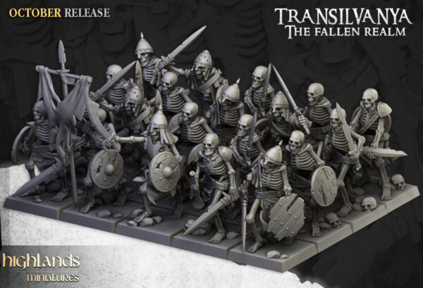 Skeleton Warriors - 7x + 3x CMD