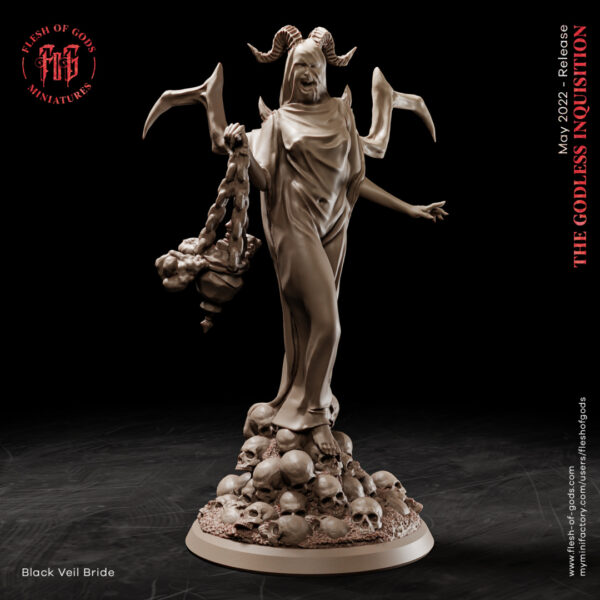 02798328e8c7b40ff2c8051249ec95ae.jpg Black Veil Bride - Panna Młoda z Czarnym Welonem - Flesh of Gods