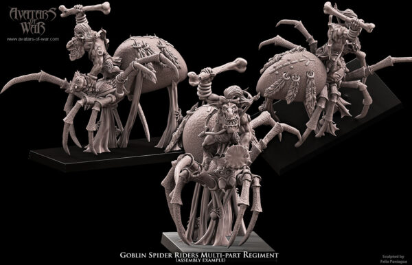 Goblin Spider Riders - x1