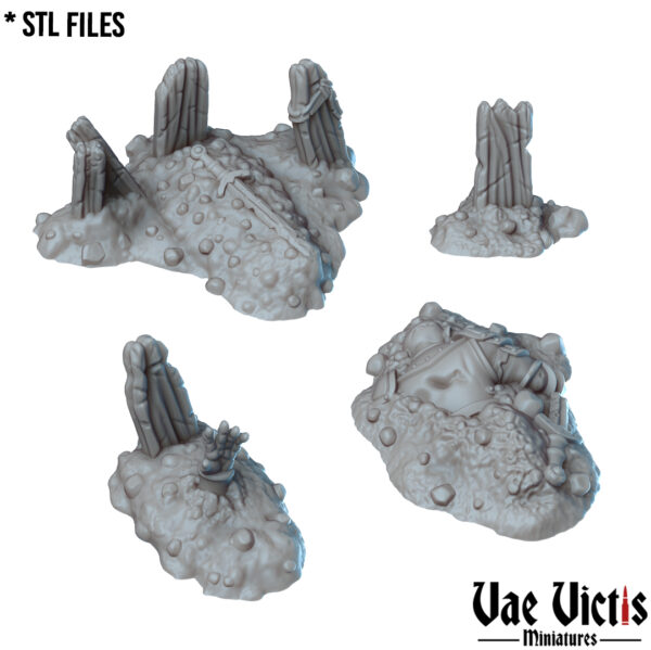 Graves Set - x4