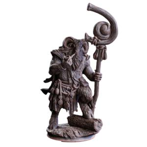Goatfolk Wizard - Bohater Kozi Czarodziej