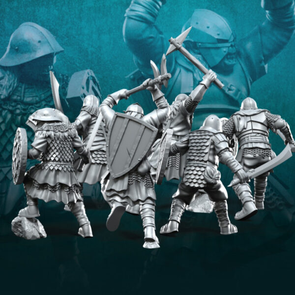 New Regular Orcs with Sword and Shield - x6